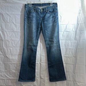 Citizens Of Humanity Blue Flare & Wide Leg Jeans